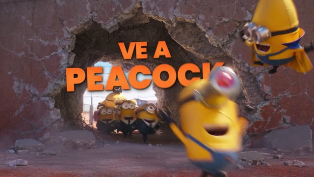 PEACOCK DESPICABLE ME  SPANISH